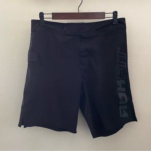 ROKFIT | black workout shorts with pockets